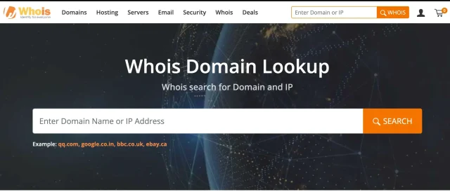 Whois check if your domain is valid